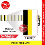 Perak Flag Line Nylon Polyester Perak Darul Ridzuan Flag 5meter± 12flag #2673 #Perak #Flag #line #霹靂旗