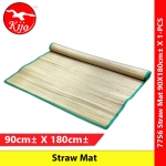 Straw Mat 90cm±X180cm± Picnic Mat  Straw Rugs Carpet / Alas Lantai / Camping Mat / Beach 草席 #7756
