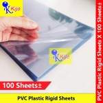 A4 Size Rigid Sheet PVC Transparent Cover 1 X 100sheets± #A4 #Color #透明塑料片 #PVC #RigidSheet #TransparentCover #7609 A4 Size Rigid Sheet PVC Transparent Cover 1 X 100sheets± #A4 #Color #透明塑料片 #PVC #RigidSheet #TransparentCover #7609