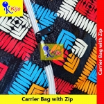 【12-PCS】 Beg Guni Besar Zip Tebal Laundry Bag Waterproof Beg Balik Kampung Travel Bag Large Storage #3782