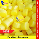 【1-KG±】 Para Block Deodorant Kuning Ubat Gegat Tandas Pewangi Tandas Serai Fragrant 厕所 黄色 臭丸 1 X 1-KG±