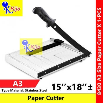 A3 Paper Cutter Trimmer 15x18 A3-Size Stainless Steel Paper Cutter #A3 #15x18 #PaperCutter #8430 #Trimmer #Steel