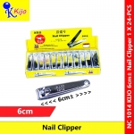 Kijo 6cm± Small Nail Clipper 1 X 24-PCS #StandardSteel #1014 #Kijo #NailClipper