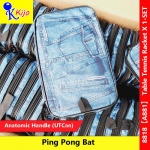 Kuang Feng 2-PCS Table Tennis Racket + 3-PCS Ping Pong Ball X 1-SET #8818 #Kijo #A881 #乒乓球拍 #狂风 #PingPong