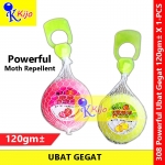 【1-PCS】 Powerful Ubat Gegat Moth Repellent 120gm± #308 #MothBall #GrassNet #Fragrance #Toilet #UbatGegat #衣柜 #臭丸 #香精丸