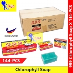 【144-PCS】 999 Chlorophyll Soap 1 X 144-PCS #SOD999 #999