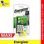 Energizer Recharge MAXI + 4 AA 2000mAh X 1-CARD #9636