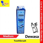 【24-PCS】 KIJO Adult Toothbrush Medium 1 X 24-PCS #KIJO #Adult #BerusGigi #Toothbrush #牙刷 #成人 #1060