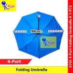 UV Folding Umbrella UV Protection Travel Mini Pocket Umbrella Payung Hujan #4-Port #6765 #Travel #Umbrella #折叠伞 #折雨伞