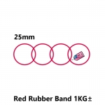 【1KG±】Kijo Red 25mm Rubber Band 1KG± #Kijo #1KG #RubberBand #橡皮圈 #生胶带 #Red #GelangGetah #Getah