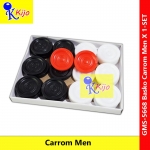 Basko Carrom Men Double Polished Black White Red #Basko #India #5668 #CarromMen #Carrom