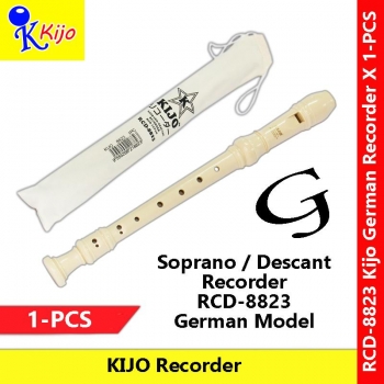 RCD-8823 KIJO Soprano / Descant Recorder German Model G Student Recorder #8823 #KIJO #Recorder #笛子 #RCD-8823