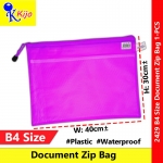 【B4】Waterproof Document Zip Bag #2429 #B4 #Zip #Document #Bag #Stationery #Zip #Bag 【B4】Waterproof Document Zip Bag #2429 #B4 #Zip #Document #Bag #Stationery #Zip #Bag