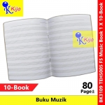 【10-Book】 Music Book Buku Latihan Muzik Garis Lima Music Class Book 5-line #5 # #F5 #MusicBook #BukuMuzik