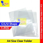 A4 F4 Size Clear Holder L-Shape X 1-PCS #Transparent Folder File #LA-1466 #UA-9101 #CA-9102 #A4Size #ClearHolder