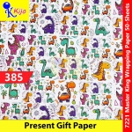 【50-Sheets】Present Gift Paper / Wrapping Paper / Kertas Hadiah / 礼物纸 #7221 #MasterKing #385