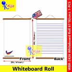 WhiteBoard Roll Non Magnet 1 Size / 2 Size Papan Putih Roll #WBR-2436