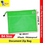【B4】Waterproof Document Zip Bag #2429 #B4 #Zip #Document #Bag #Stationery #Zip #Bag 【B4】Waterproof Document Zip Bag #2429 #B4 #Zip #Document #Bag #Stationery #Zip #Bag