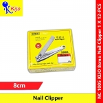 Kijo 8cm± Big Nail Clipper 1 X 12-PCS #StandardSteel #1005 #Kijo #NailClipper