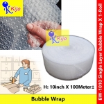 Bubble Wrap Single Layer 10inch X 100meter± #BubbleWrap #SingleLayer #BW-1010 #泡泡纸 #泡泡膜 #wrapping #fragile