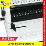 Kijo BM1730 A4 Size Plastic Comb Binding Machine #KIJO #BM1730 #A4 #PlasitcComb #BindingMachine
