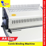 Kijo BM2100 A4 Size 21-Hole Plastic Comb Binding Machine #Kijo #BM2100 #A4 #21hole #BindingMachine #PlasticBindingComb