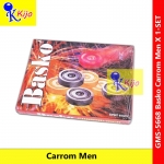 Basko Carrom Men Double Polished Black White Red #Basko #India #5668 #CarromMen #Carrom