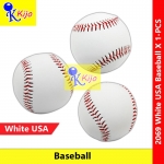 Baseball White USA 135g± Diameter 7.6cm± Bola Baseball Softball #Softball #Baseball #2069 #whiteUSA #棒球