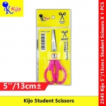Kijo Student Scissors 5inch 13cm± Stainless Steel #2345 #KIJO #Student #Scissors #Gunting #剪刀 #Stationery #卡装学生剪刀