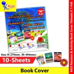 KIJO OPP (Clear) A4size Book Cover Revision & Activity BC8425
