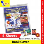 【5-Sheets】 PVC Clear Revision & Activity Book Cover #8614 #Revision #Activity #BookCover #KIJO