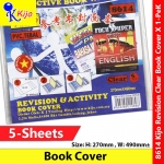 【5-Sheets】 PVC Clear Revision & Activity Book Cover #8614 #Revision #Activity #BookCover #KIJO