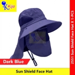 Sun Shield Face Hat / UV Sport Hat / Topi Jepun Soldier / Fishing Hat / Camping Hat / Sun Hat #2551 #日本军帽子 #防晒帽子