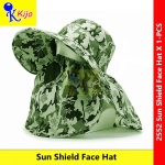 Sun Shield Face Hat / UV Sport Hat / Topi Jepun Soldier / Fishing Hat / Camping Hat / Sun Hat #2552 #日本军帽子 #防晒帽子