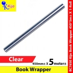 Kijo PVC Clear Book Cover Wrapper 450mm± X 5meter± #7650 #BookCover #BookWrapper #Kijo #PembalutBuku #Plastic #包书纸