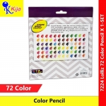 Lolliz 72 Colored Pencils Pensil Warna 72 Colour #ColorPencil #7224 #Lolliz #Wood #PensilWarna #Art #Coloring