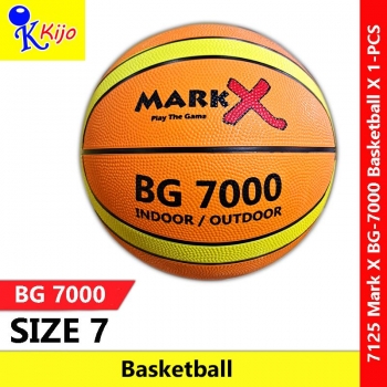 Mark-X BG7000 Basketball Size:7 Indoor/Outdoor #Basketball #BG7000 #7125 #MarkX #Size7 #BolaKeranjang #篮球