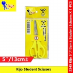 Kijo Student Scissors 5inch 13cm± Stainless Steel #2345 #KIJO #Student #Scissors #Gunting #剪刀 #Stationery #卡装学生剪刀