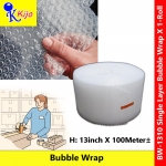 Bubble Wrap Single Layer 13inch X 100meter± #BubbleWrap #SingleLayer #BW-1310 #泡泡纸 #泡泡膜 #wrapping #fragile