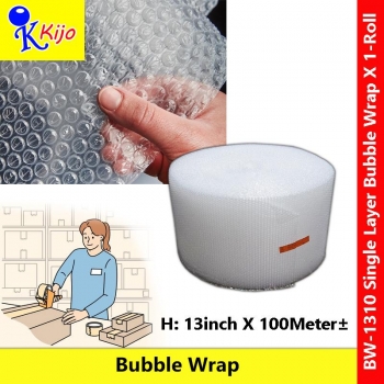 Bubble Wrap Single Layer 13inch X 100meter± #BubbleWrap #SingleLayer #BW-1310 #泡泡纸 #泡泡膜 #wrapping #fragile Bubble Wrap Single Layer 13inch X 100meter± #BubbleWrap #SingleLayer #BW-1310 #泡泡纸 #泡泡膜 #wrapping #fragile