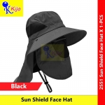 Sun Shield Face Hat / UV Sport Hat / Topi Jepun Soldier / Fishing Hat / Camping Hat / Sun Hat #2551 #日本军帽子 #防晒帽子