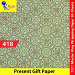 【50-Sheets】Present Gift Paper / Wrapping Paper / Kertas Hadiah / 礼物纸 #7221 #MasterKing #418