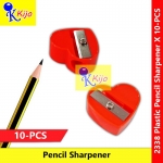 【10-PCS】 Fancy Pencil Sharpener Manual Plastic Basic Pencil Sharpener #Pengasah #Pensil #卷笔刀 #2338 #2339