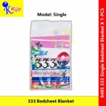 333 Bedsheet Blanket 100%Cotton Single Size Selimut Cover Tilam AAA Grade #8495 #333 #Single #Bedsheet #Blanket #床单 #被单