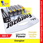 Energizer Alkaline Power AA BP4 X 1-Card #E91 #Energizer #EnergieLongueDuree #AlkalinePower #9637-A #AA #Battery