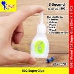 502 Super Glue 3 Second 20ml± Strong Heavy Duty Super Glue #502 #3Second #5020 #Elephant #Superglue #三秒快干胶水 #3sec #Gum