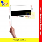 Pahang Hand Flag Nylon Polyester Pahang Darul Makmur Flag #PahangFlag #BenderaTangan #彭亨旗 #7862