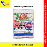 333 Bedsheet Blanket 100%Cotton Twin Queen Size Selimut Cover Tilam AAA Grade #8494 #333 #Single #Bedsheet #Blanket #床单