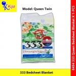 333 Bedsheet Blanket 100%Cotton Twin Queen Size Selimut Cover Tilam AAA Grade #8494 #333 #Single #Bedsheet #Blanket #床单