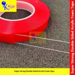12mm X 8M± Kijo Super Strong Double Sided Acrylic Foam Tape #Clear #DoubleTape #Acrylic #Kijo #HeavyDuty #Transparent #双面贴纸 #亚克力 #2320
